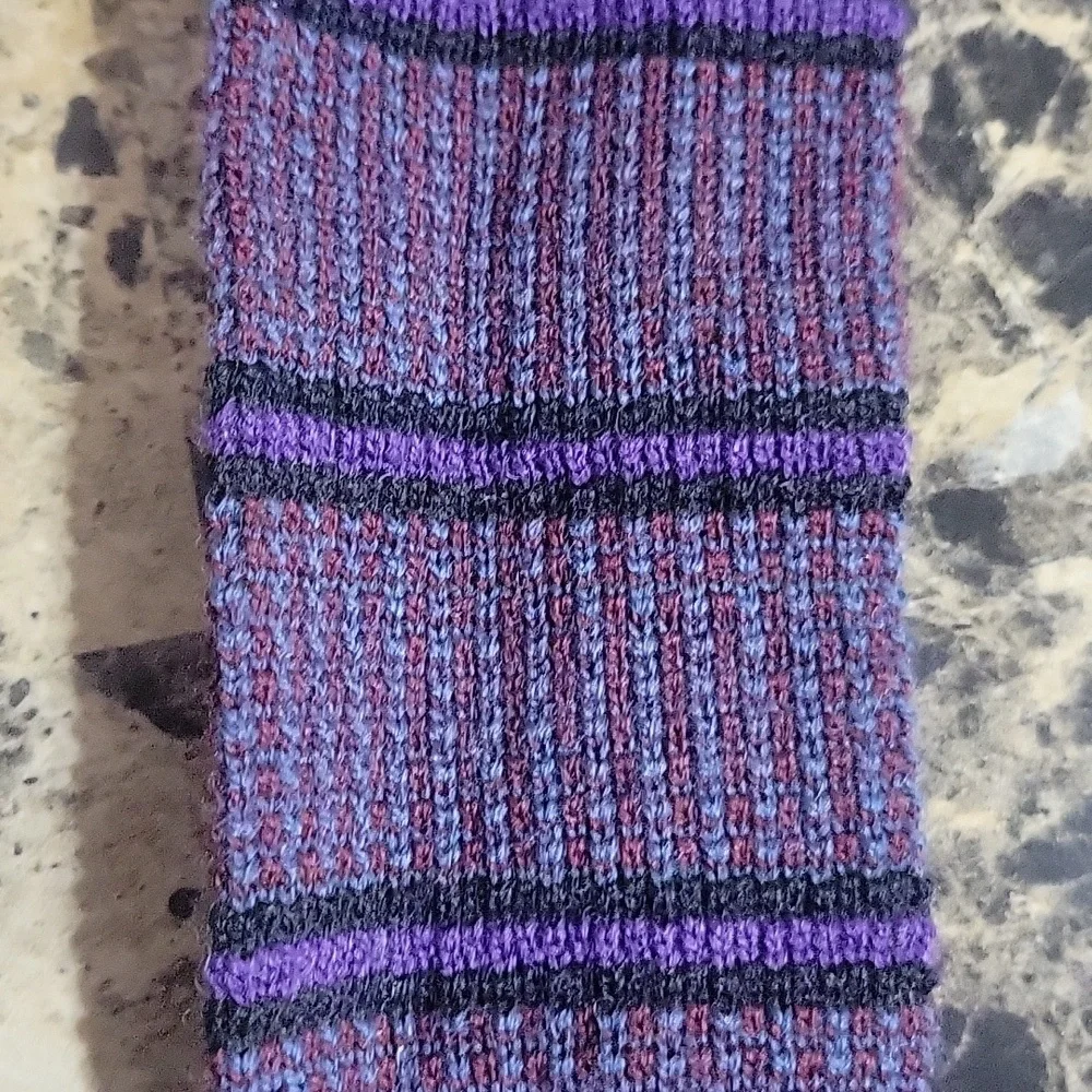 Alexander Julian Vintage Multicolor Knit Tie